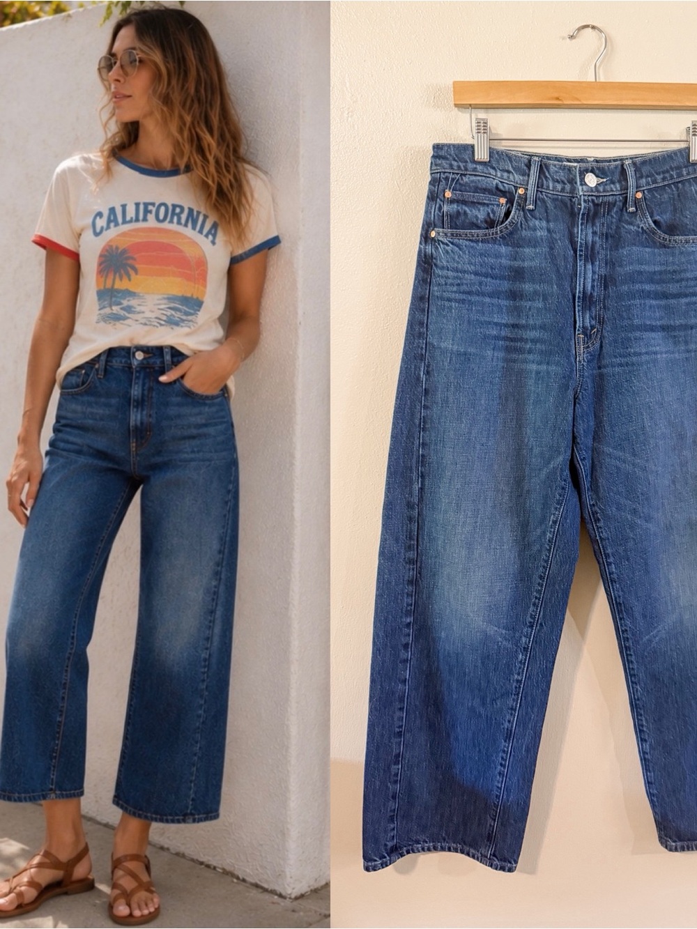 MOTHER Superior The Half-Pipe Ankle Jeans in Did You Bring Me Anything?